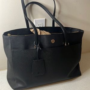 Black Tory Burch Tote Handbag